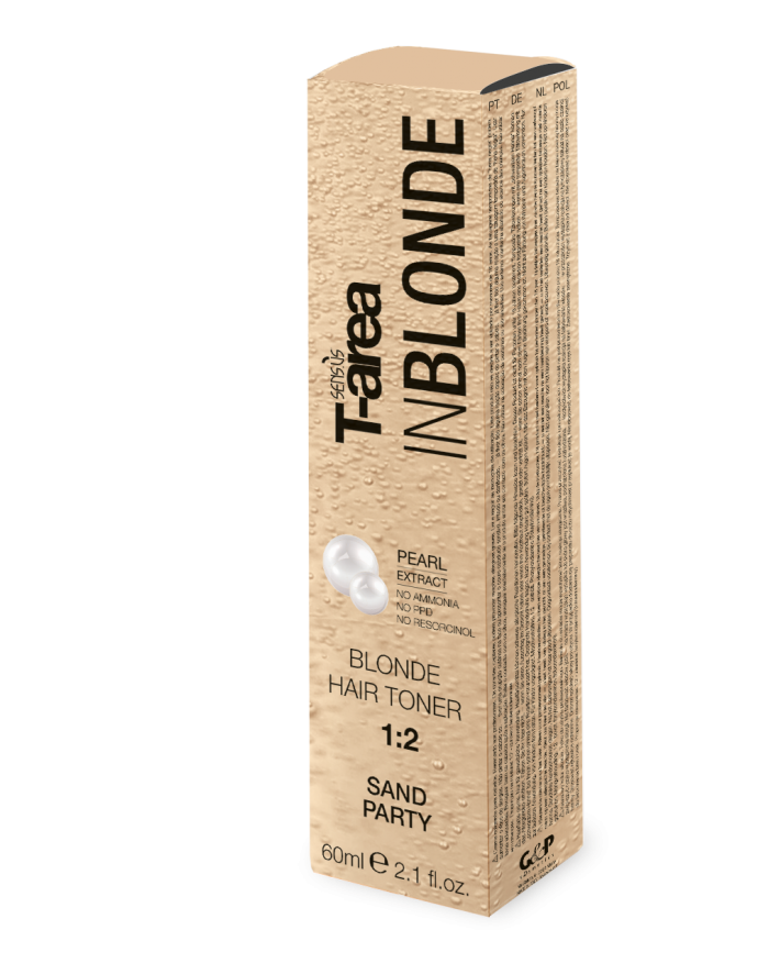 Šviesių plaukų tonavimo kremas In Blonde Šviesių plaukų tonavimo kremas In Blonde